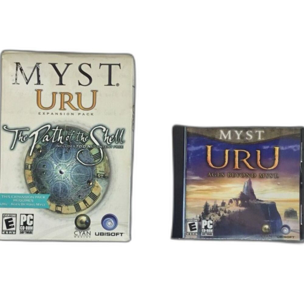 Myst Uru Ages Beyond The Path of the Shell PC Game Bundle Ubisoft